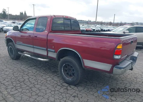 2002 Toyota Tundra Sr5 V8 из США, поврежденный, VIN 5TBBT44172S265288